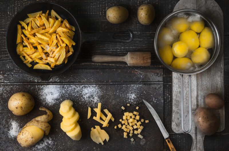 Welke aardappel gebruik je voor welke bereiding?