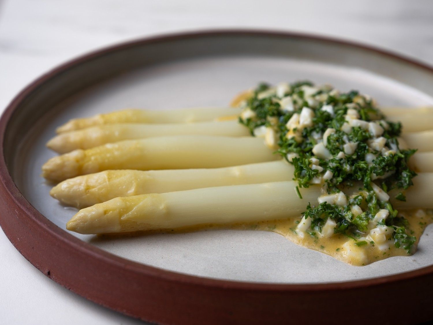 Asperges op Vlaamse wijze