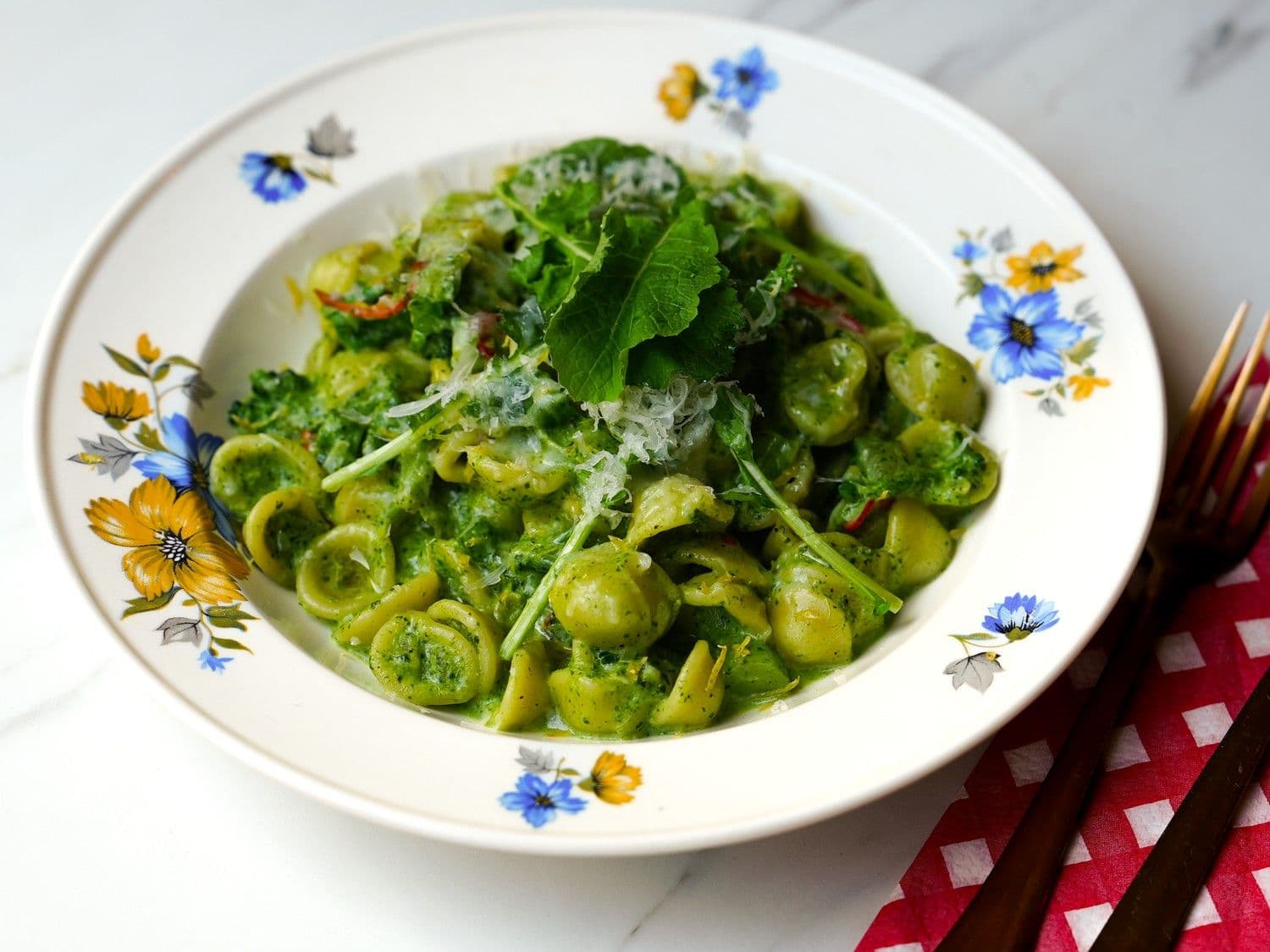 Orecchiette met raapstelen en broccolini