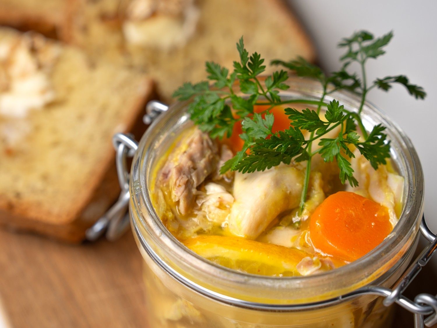 Potjesvlees met sodabrood