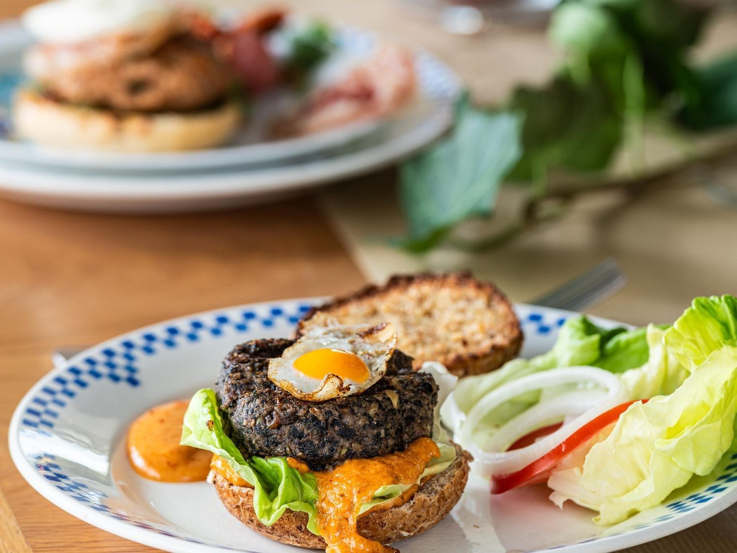 Gourmet met burgers