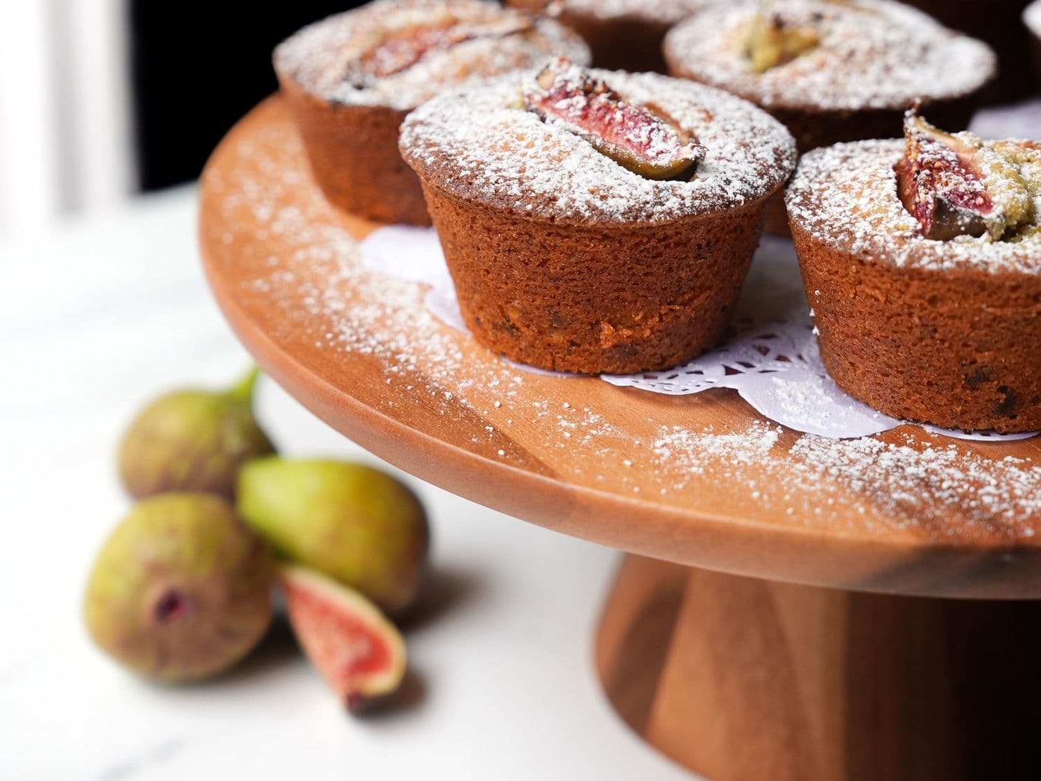 Vijgencakejes met pistache