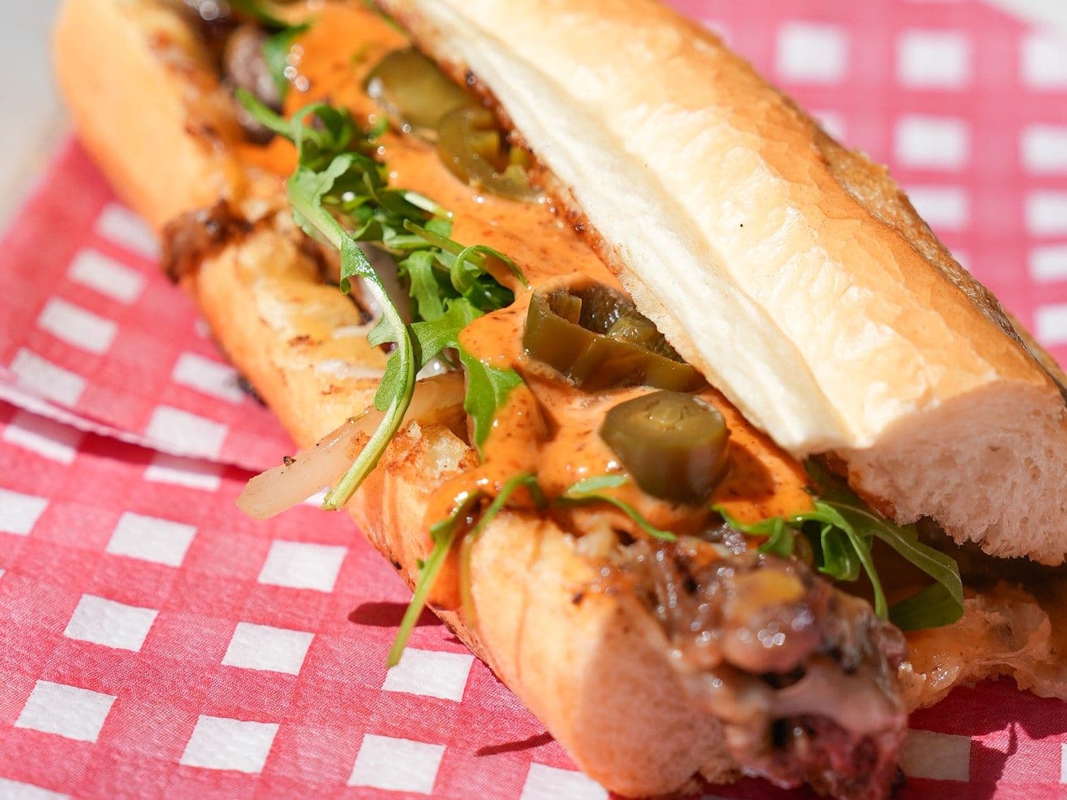 Cheesesteak sandwich