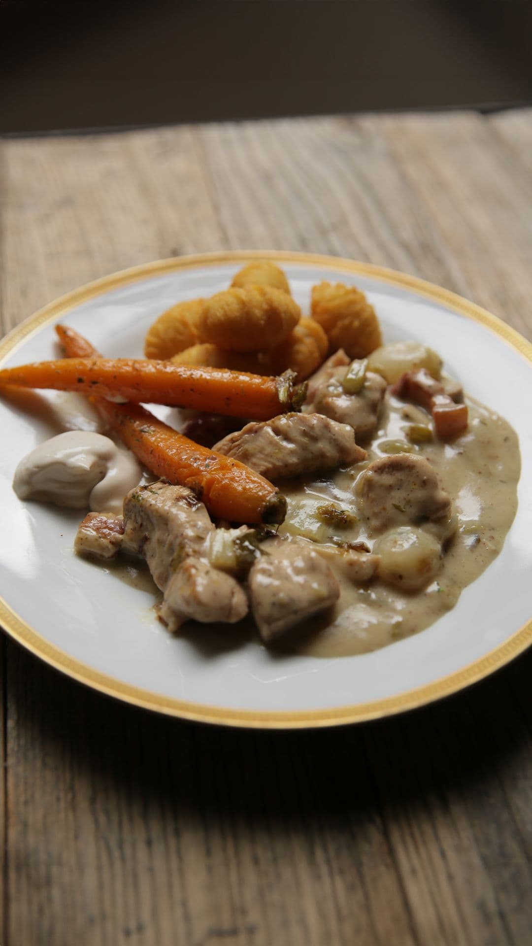 Stoofpot van kalkoen met Oude Geuze