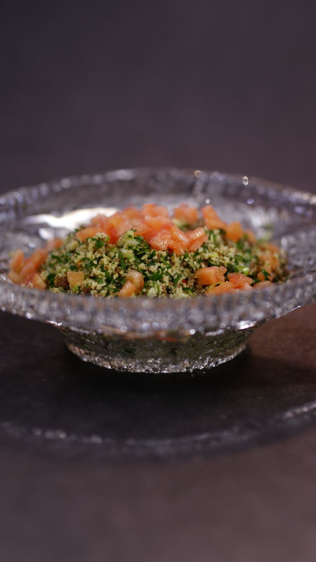 Tabouleh met lamsgehakt en kruiden