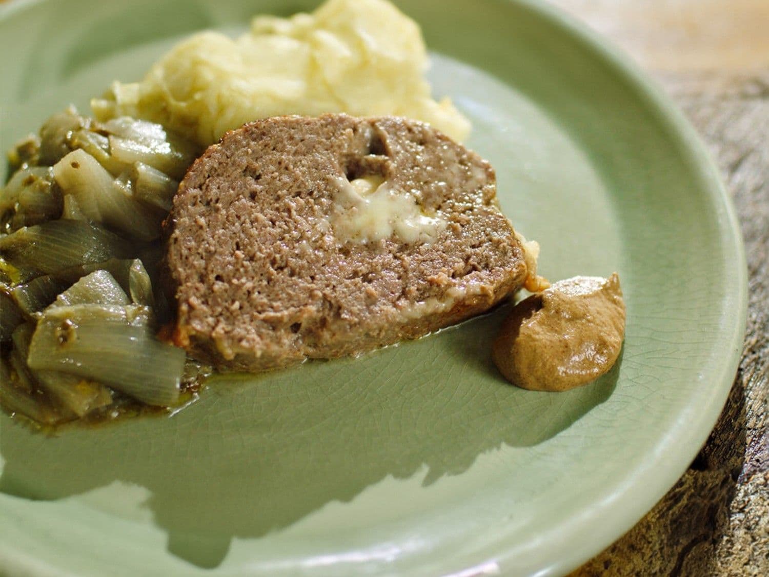 Gehaktbrood met Belgische kaas
