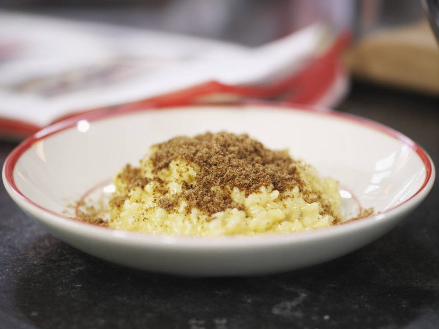 Vanille risotto