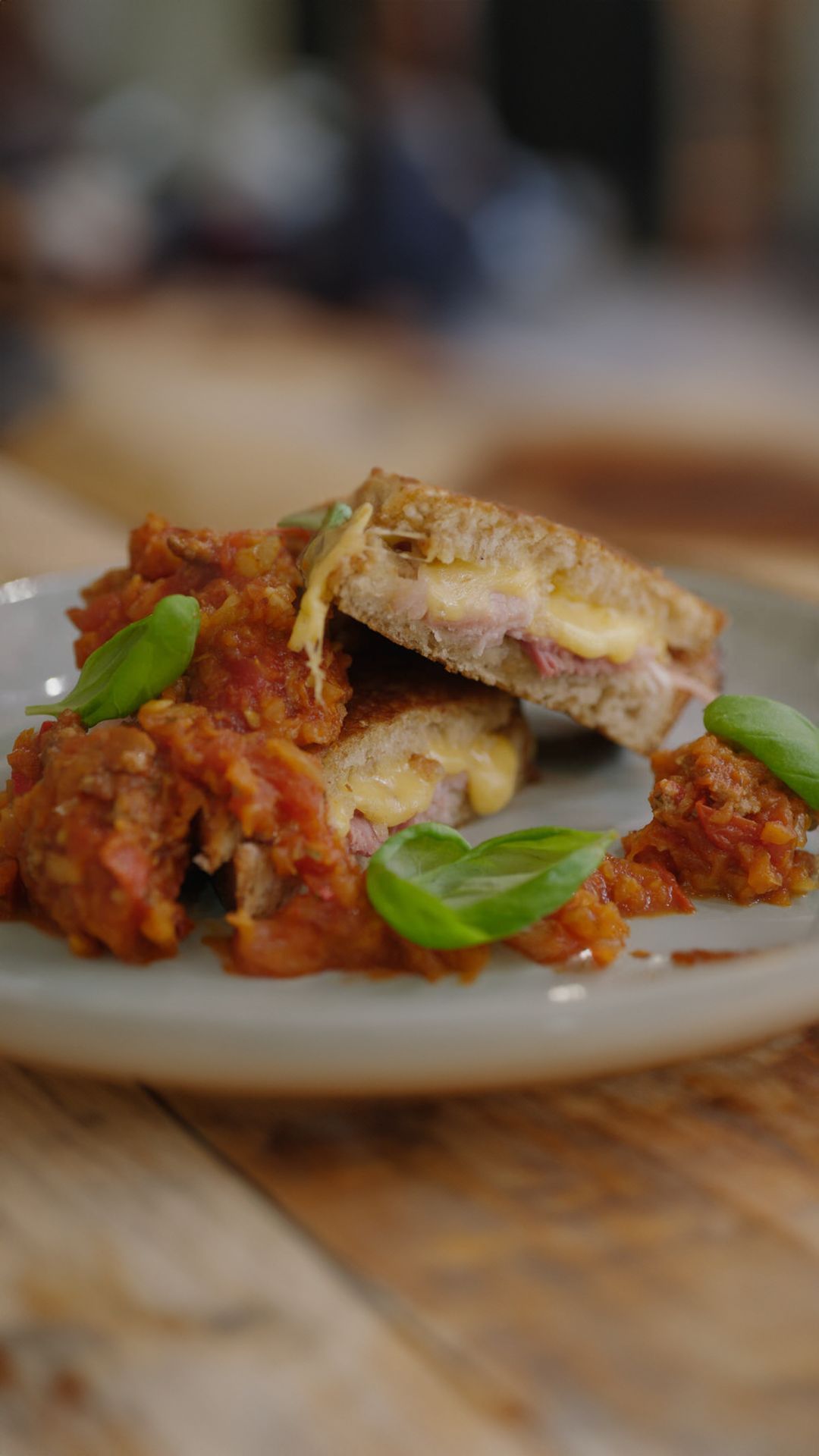 Croque bolognese