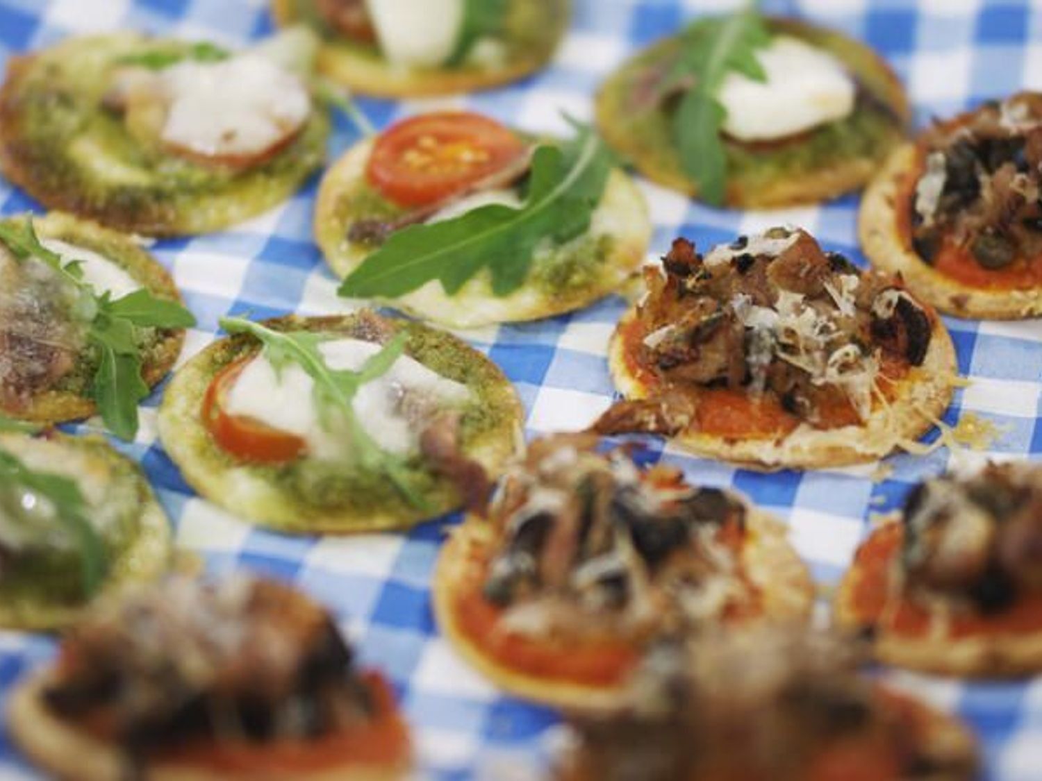 Mini-tortillapizza's
