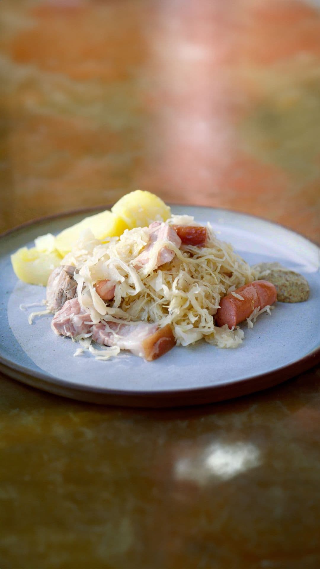 Zuurkoolschotel