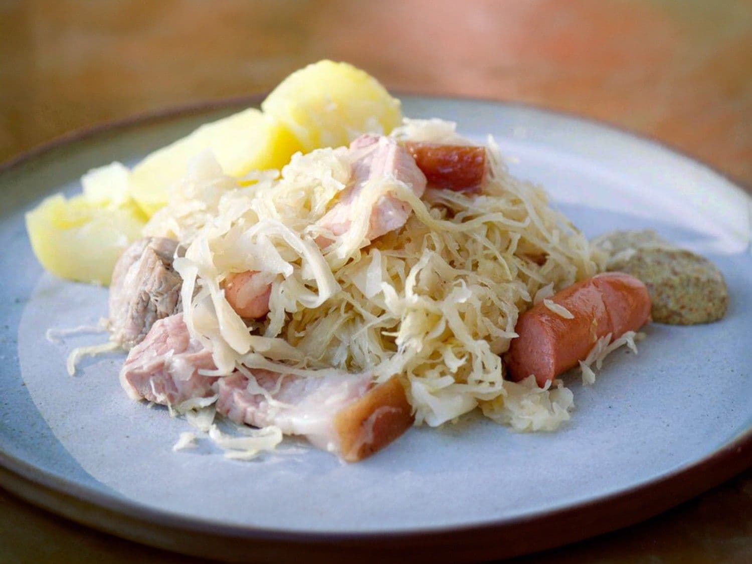 Zuurkoolschotel