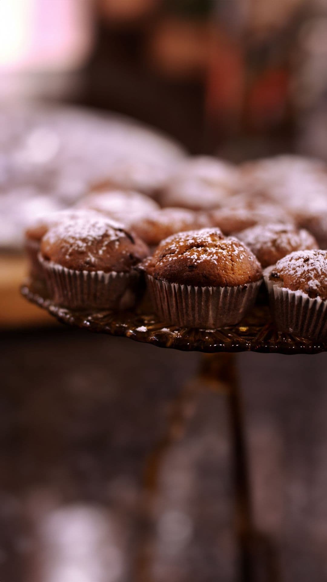 Muffins van vijgen en hazelnoten