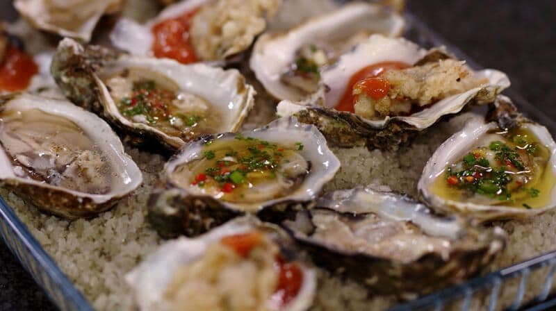 Oesters: warm en koud