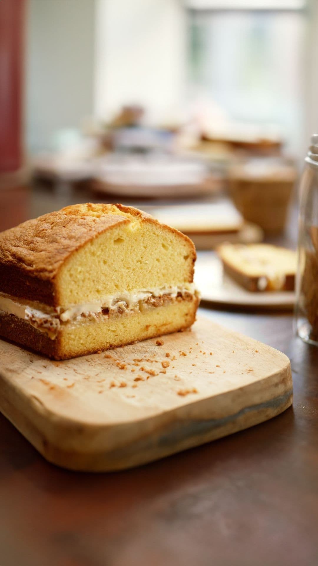 Cake met appel, mascarpone en speculaas