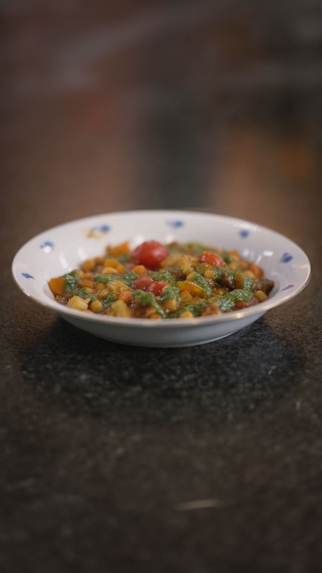 Groentestoofpot met kikkererwten