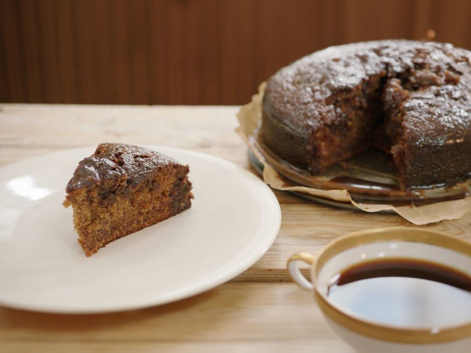 Sticky toffee pudding