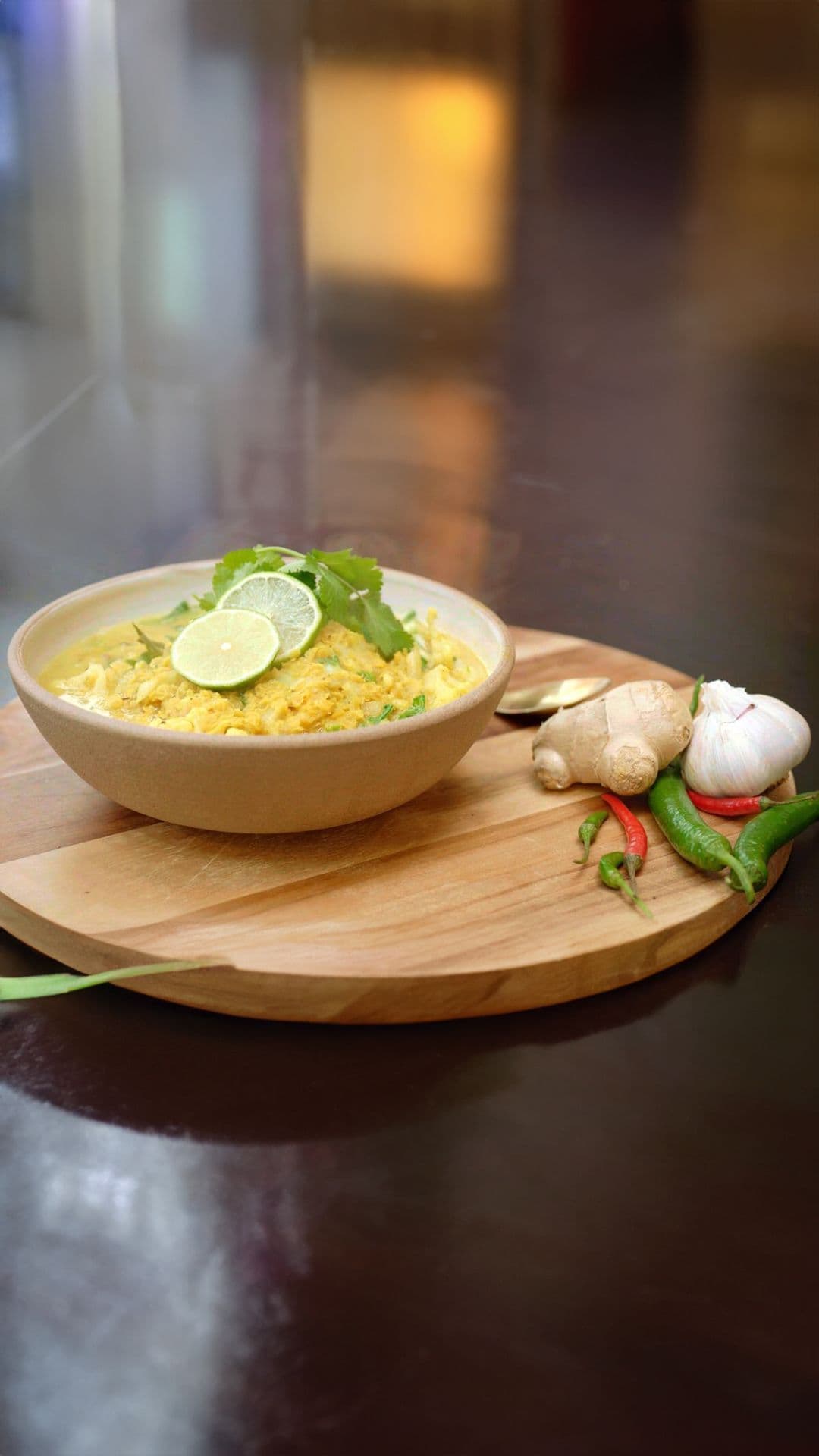 Verse curry met bloemkool en linzen