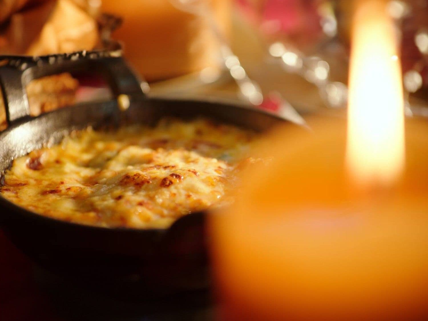 Gratin van krab met Frans brood