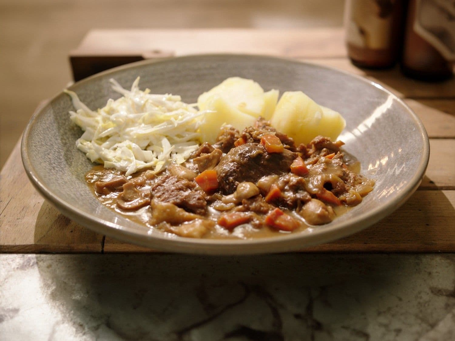 Vegetarisch stoofvlees