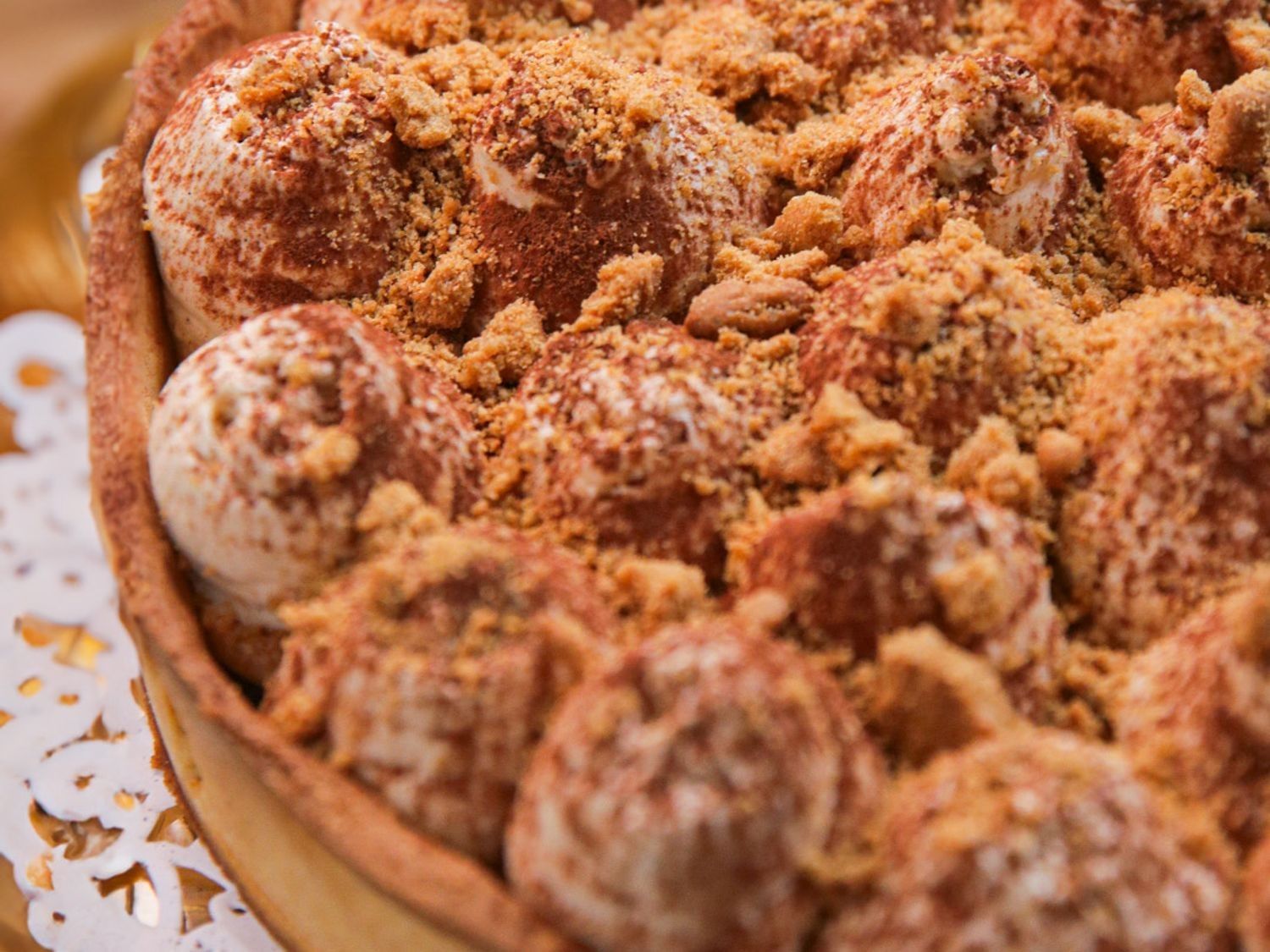 Tiramisutaart met speculaasmousse