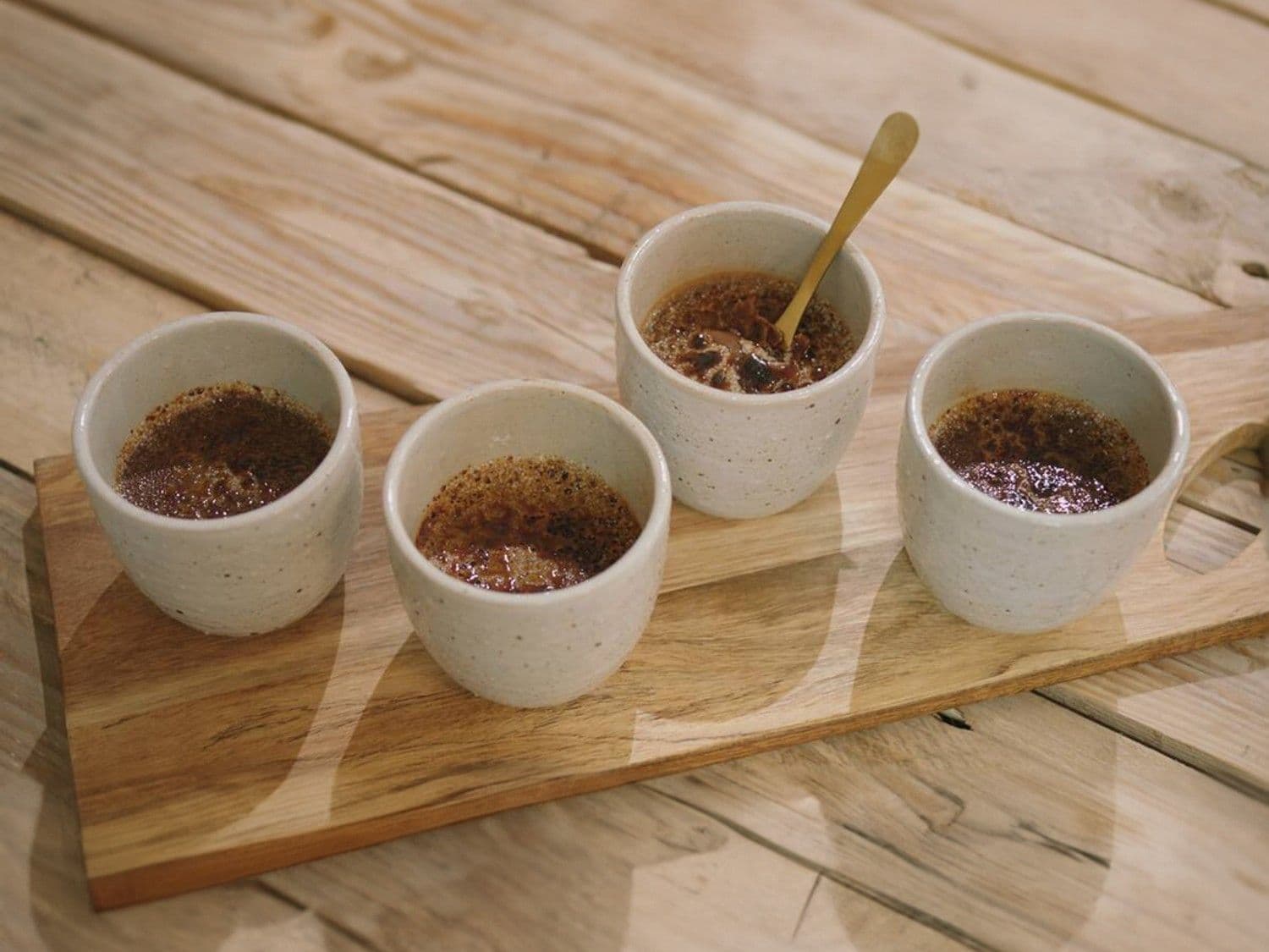 Chocolade-crème brûlée met grof zeezout