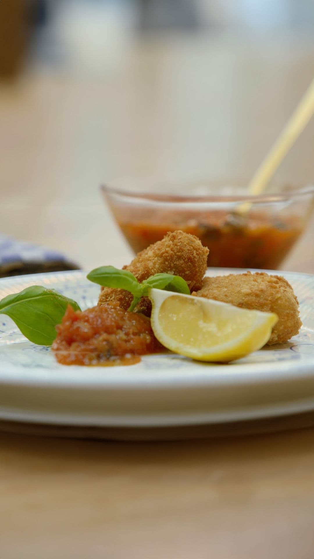 Rogkroketjes puttanesca
