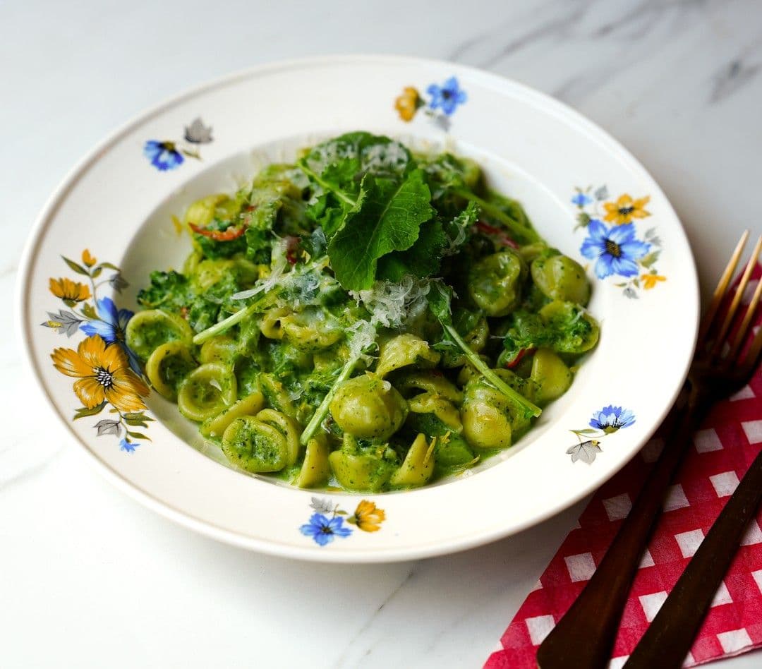 Orecchiette met raapstelen en broccolini