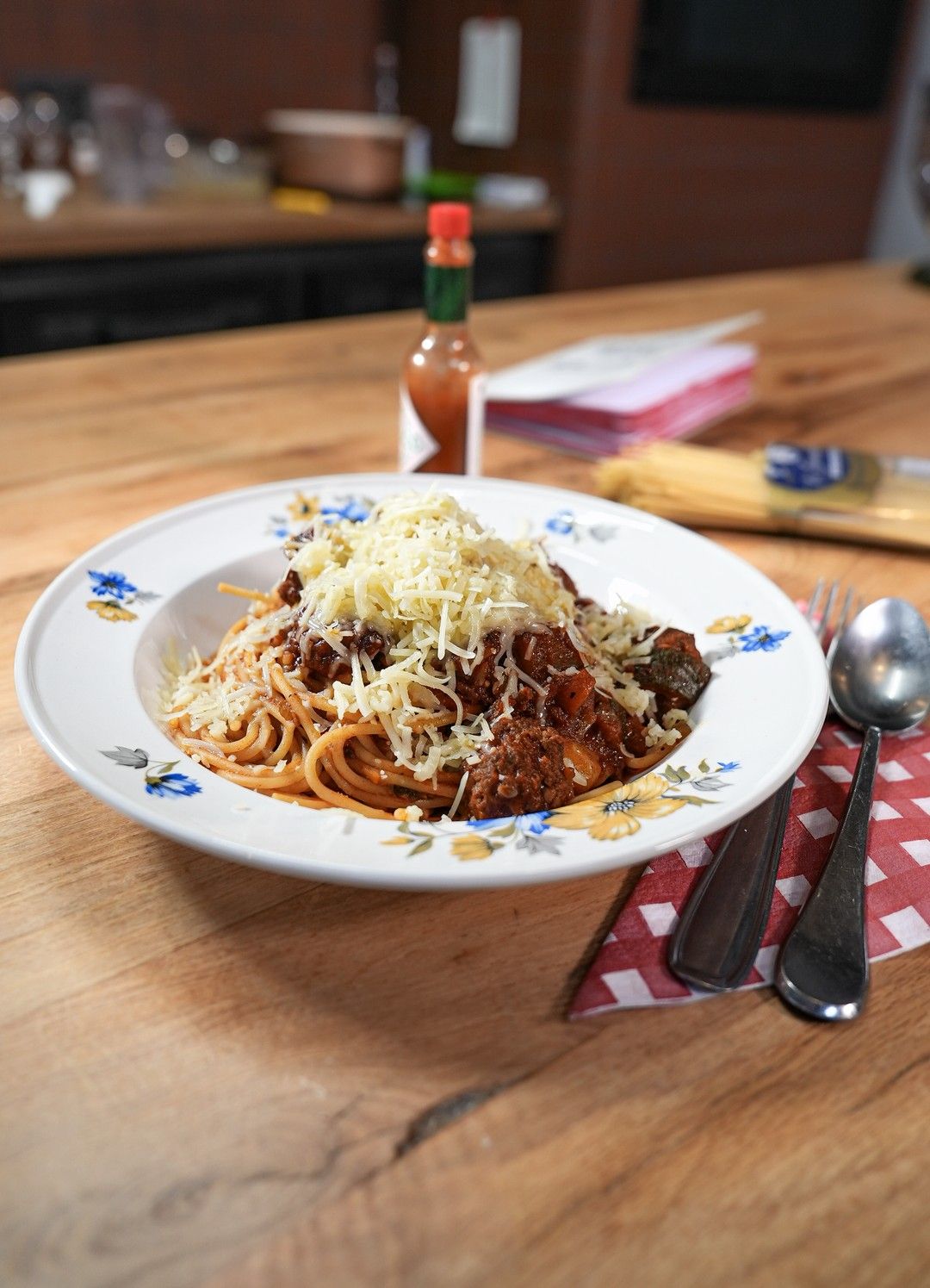 Belgische spaghetti bolognaise