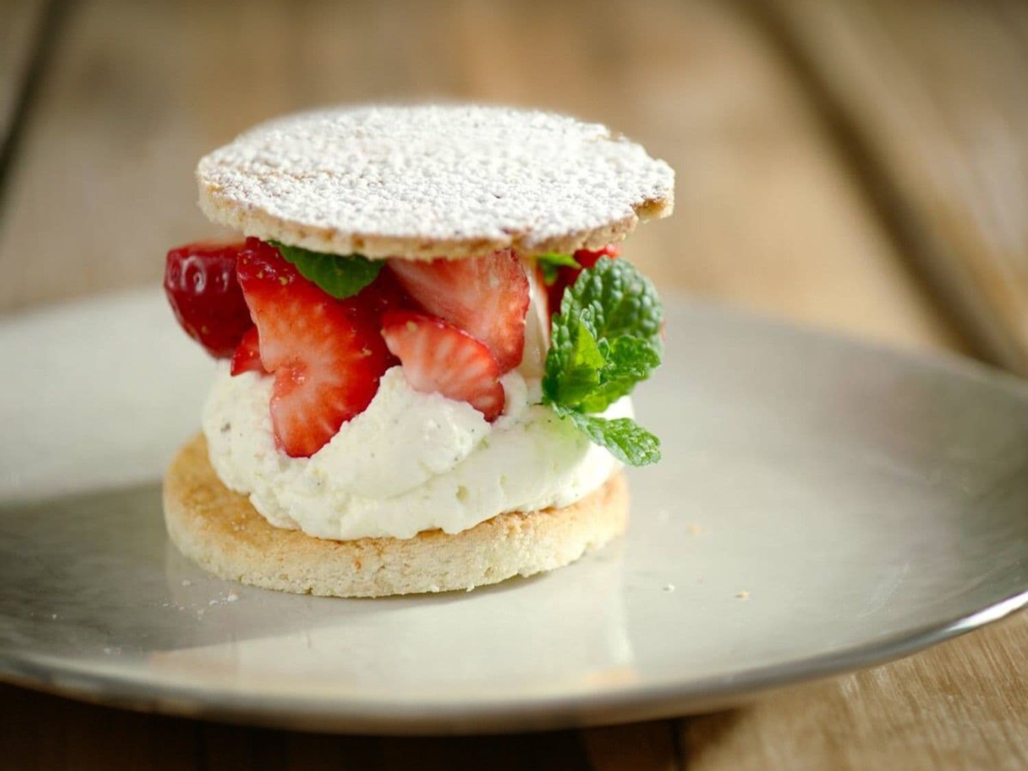 Aardbeien shortcake