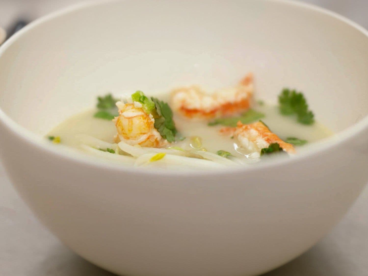 Oosters vissoepje met langoustines