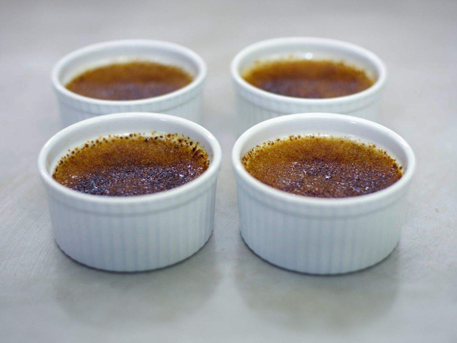 Crème brûlée van speculaas