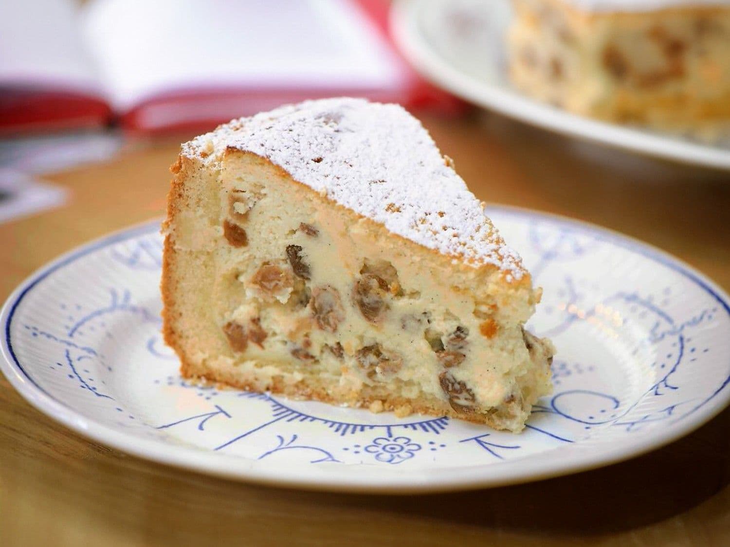 Rum raisin cheesecake