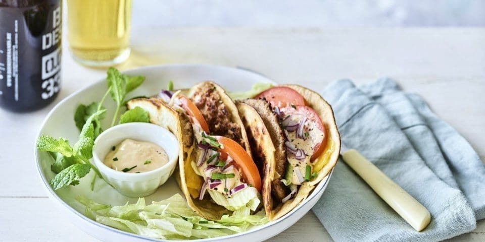 Tacos met hamburger
