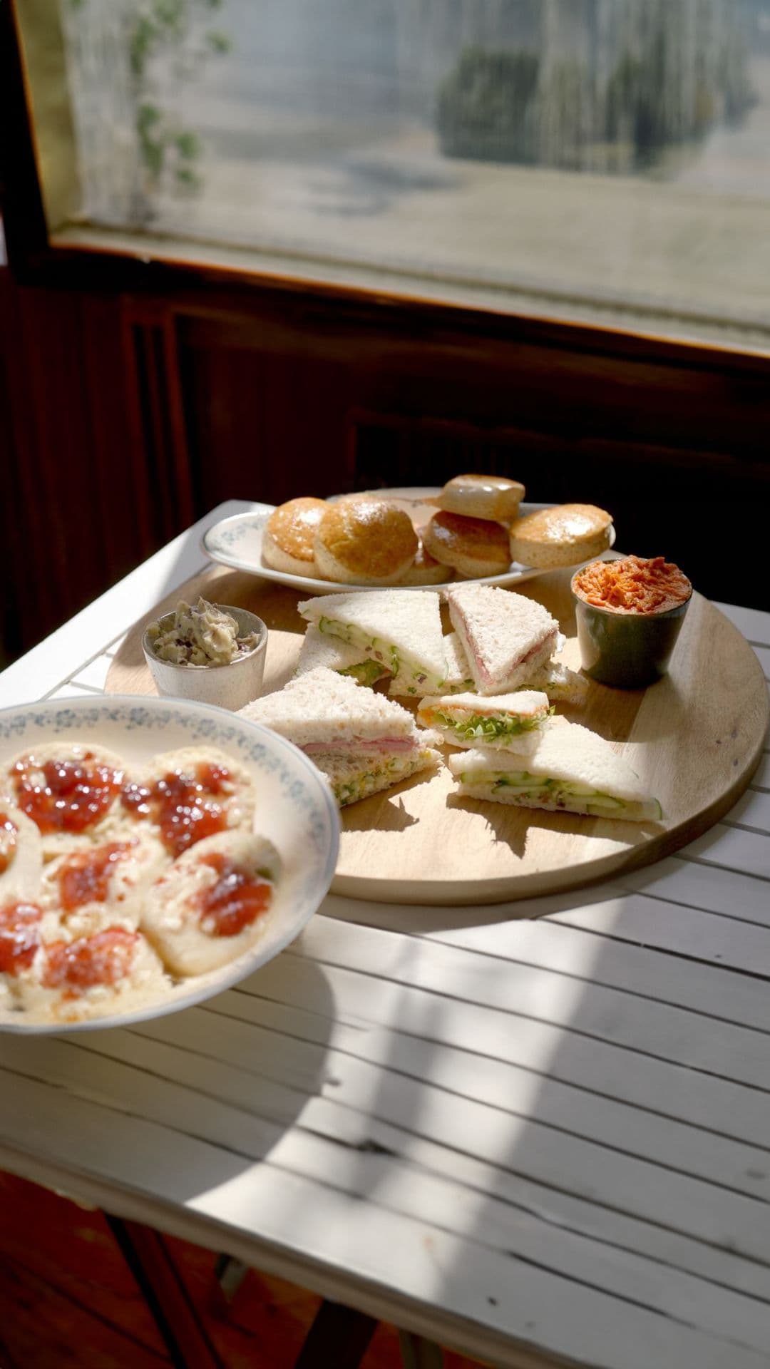 High tea