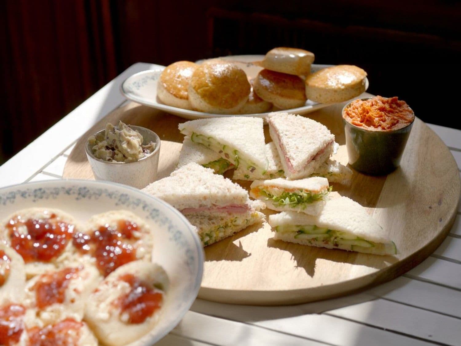 High tea