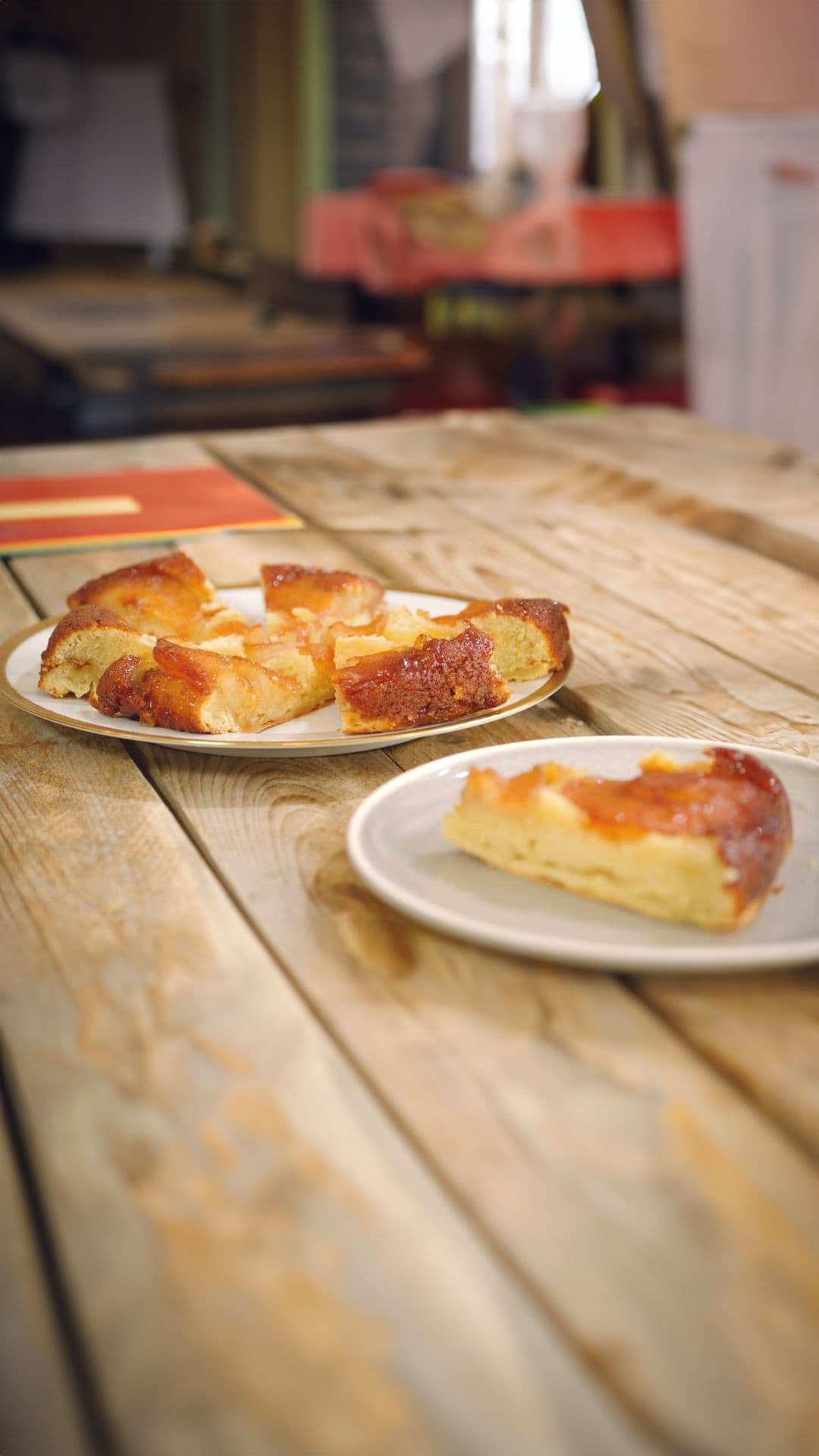 Tarte tatin frangipane