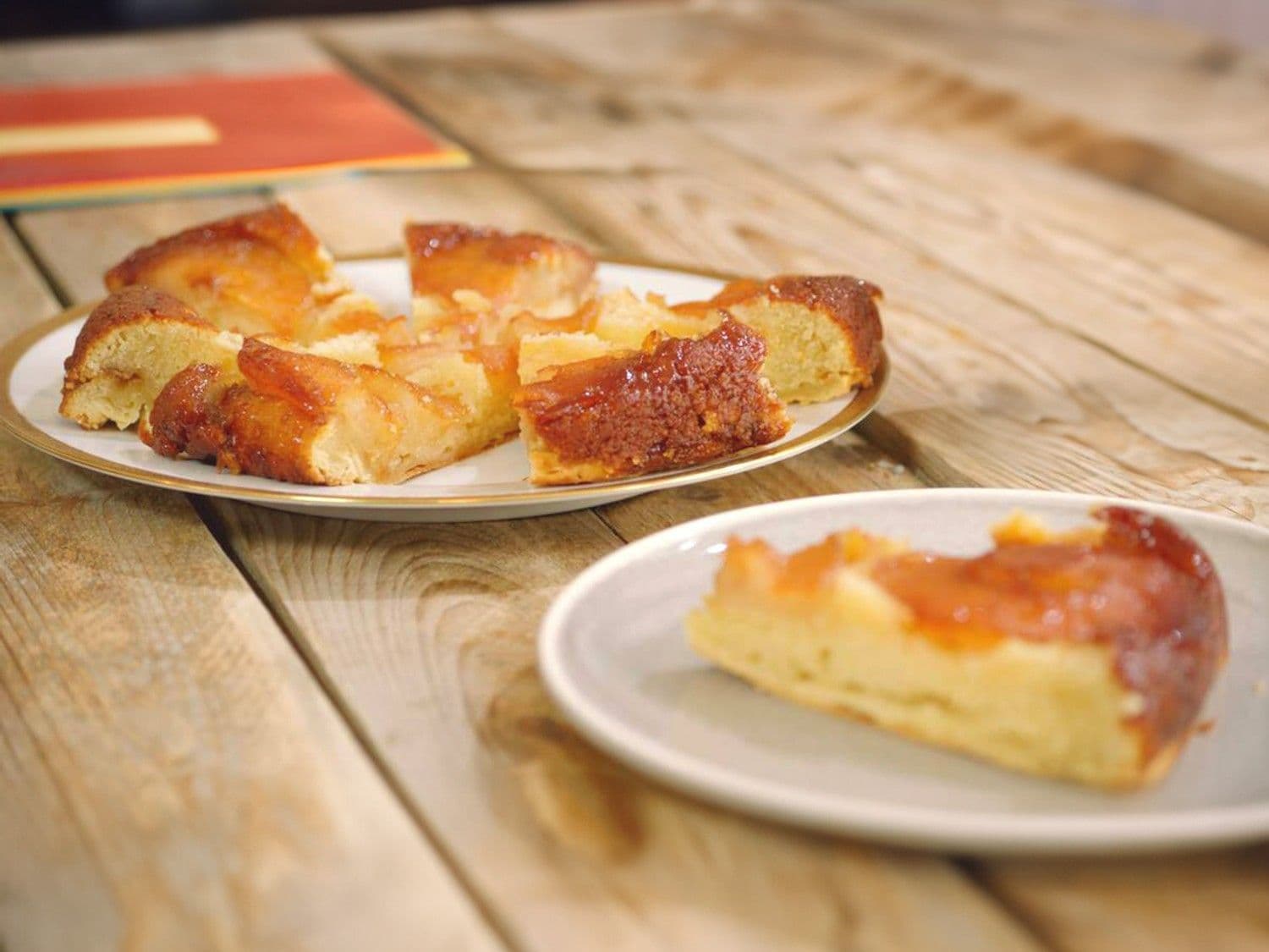 Tarte tatin frangipane