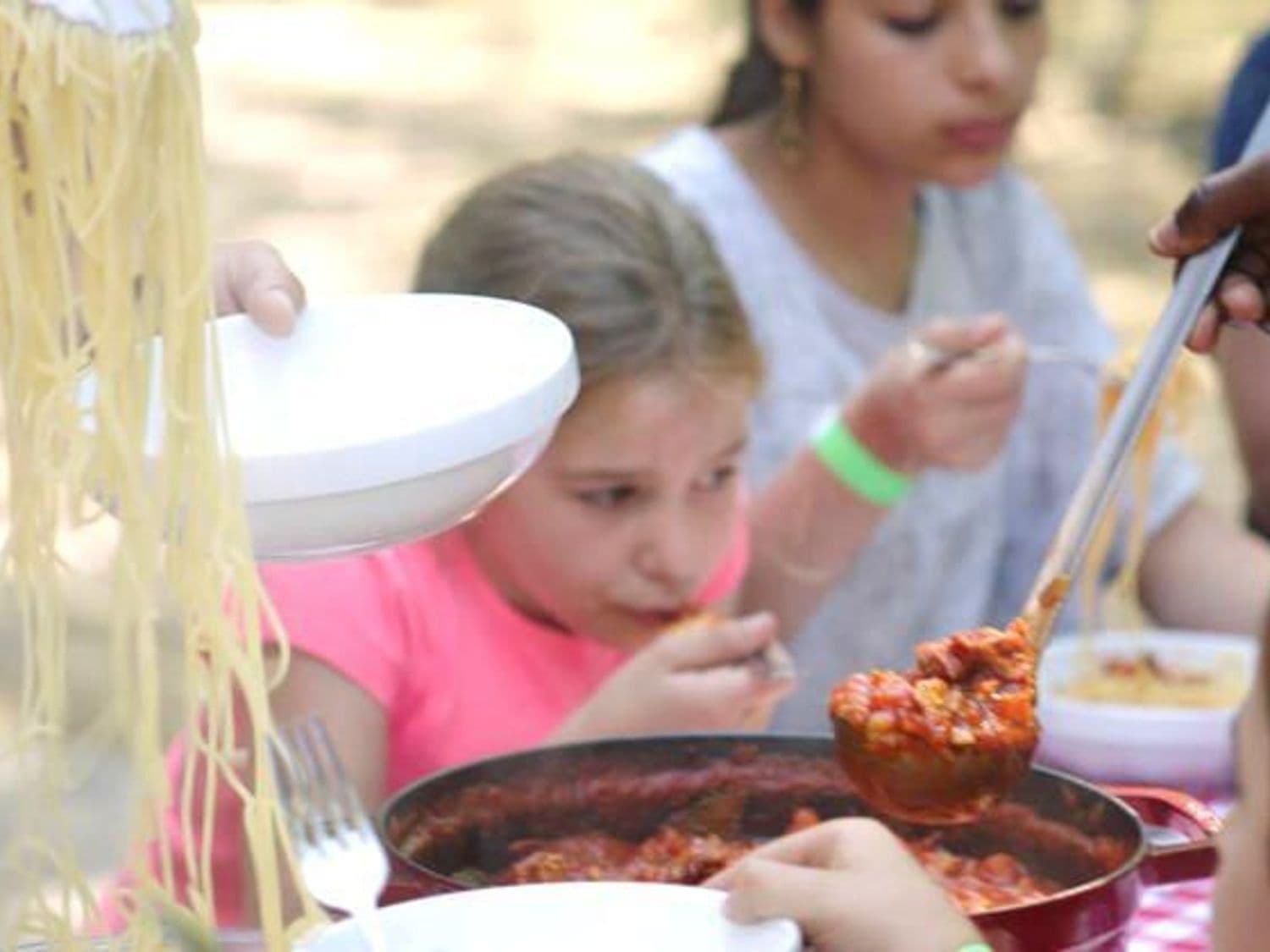 Spaghetti met kippengehakt