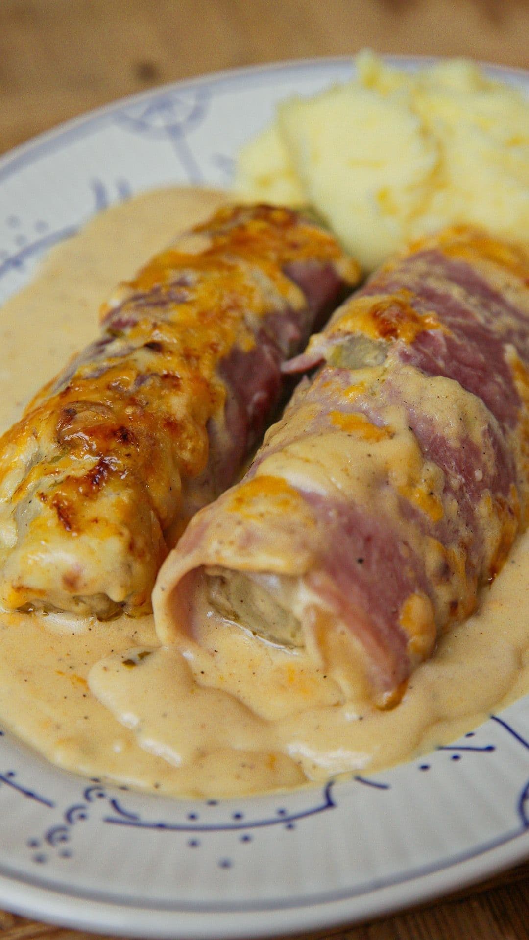 Witloof in de oven met drie kazen