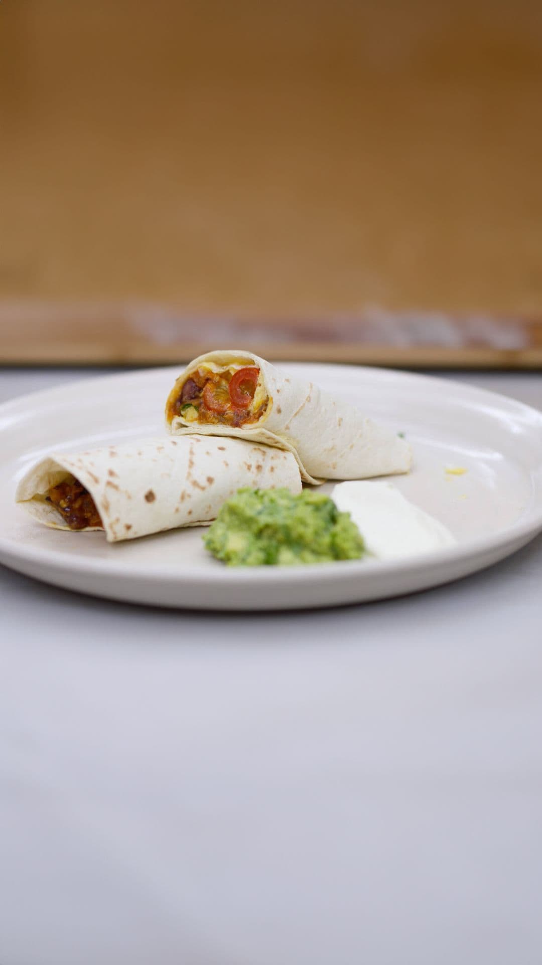 Mexicaanse (ontbijt)burrito's