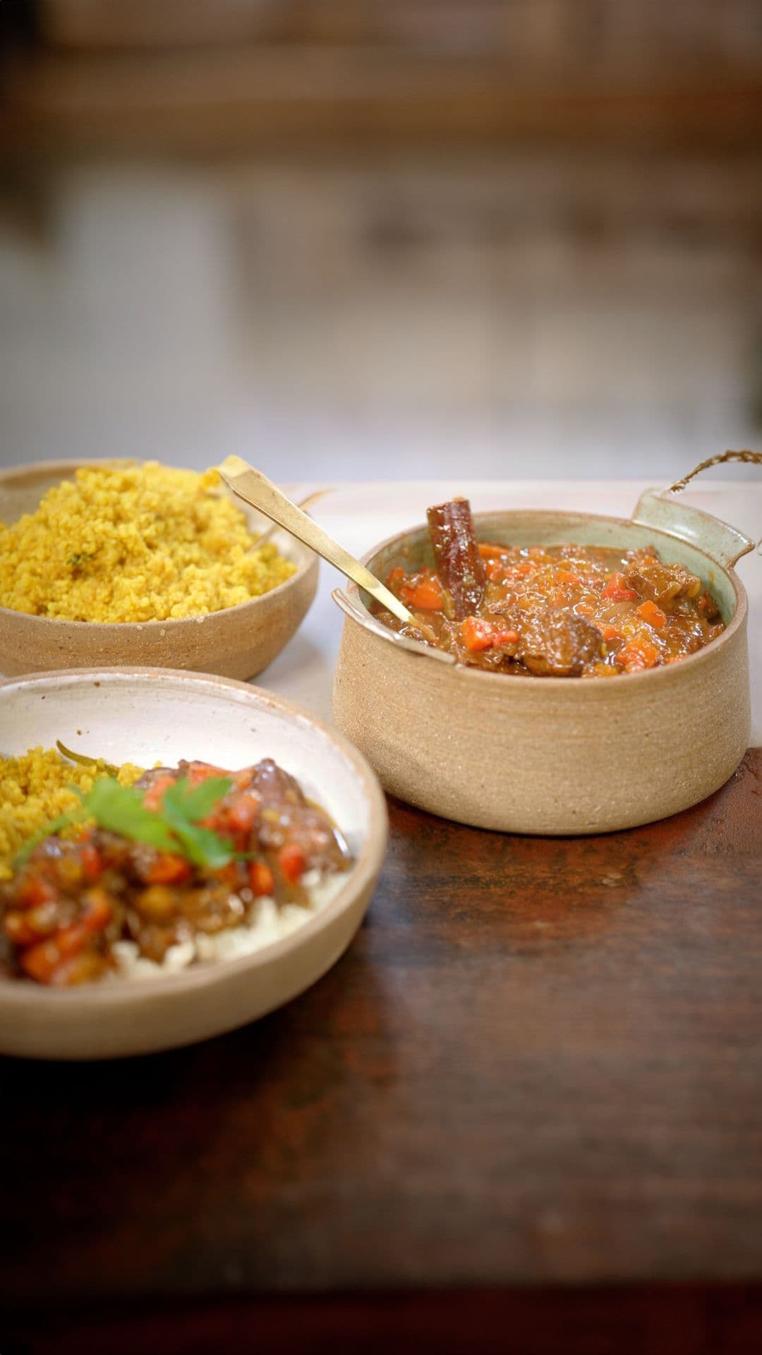 Stoofvlees met sinaasappel en quinoa