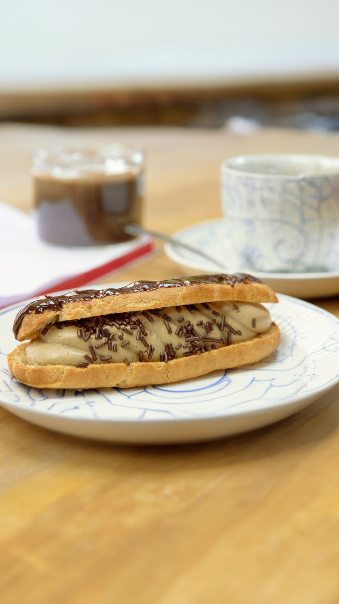 Mokka eclairs