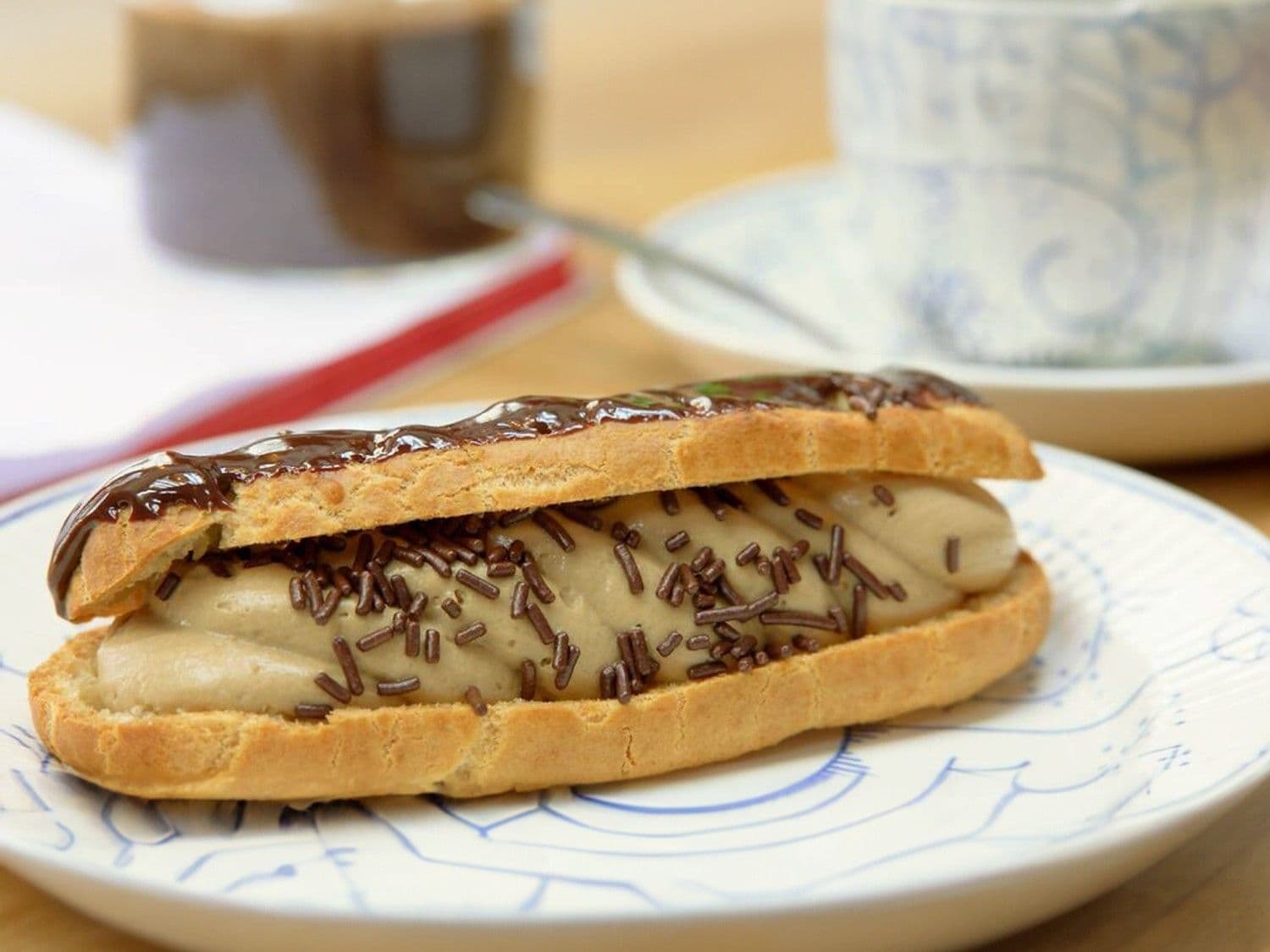 Mokka eclairs