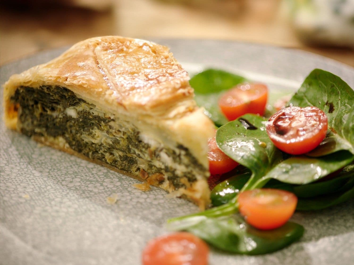 Spinazietaart met feta