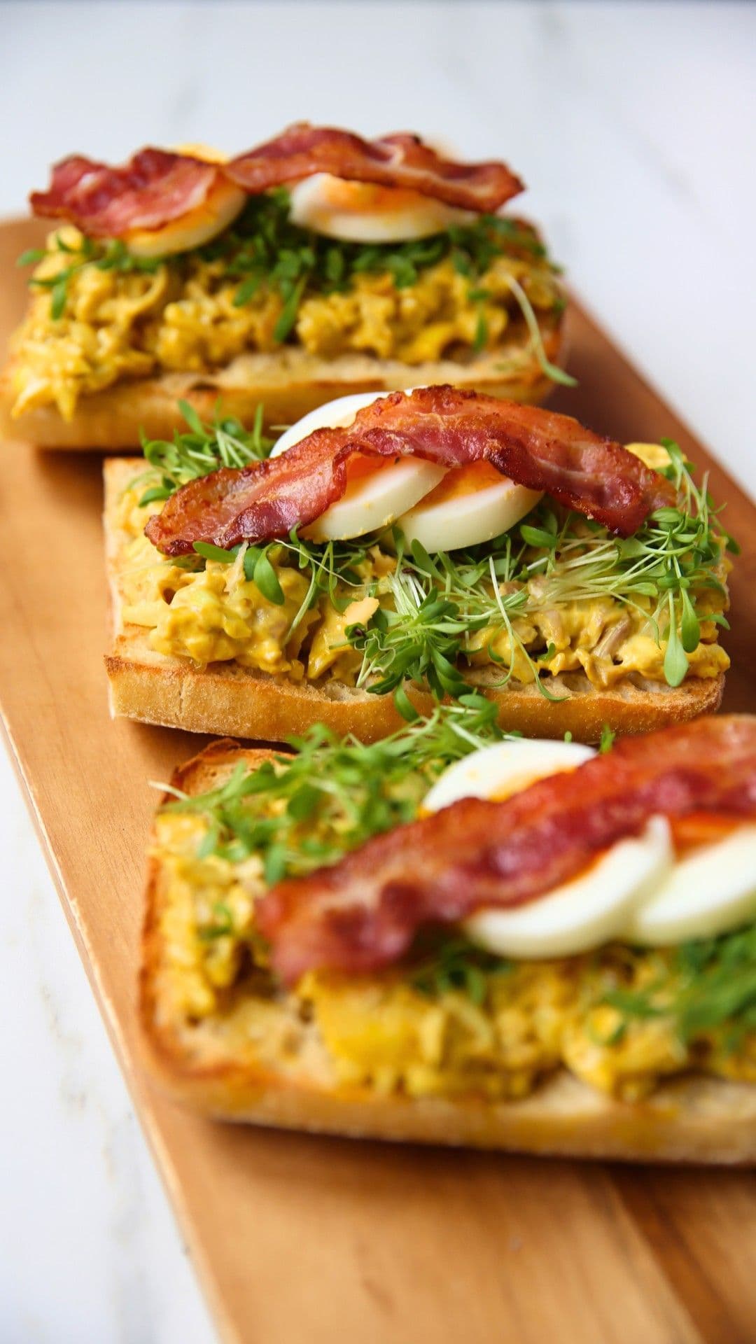 Ciabatta met verse kipcurry