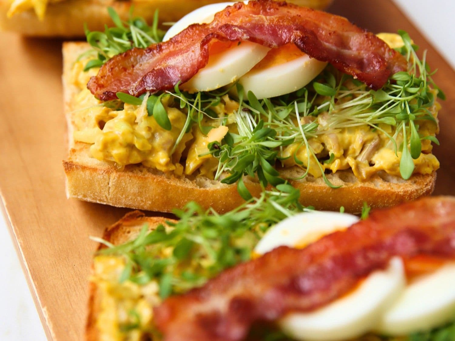 Ciabatta met verse kipcurry