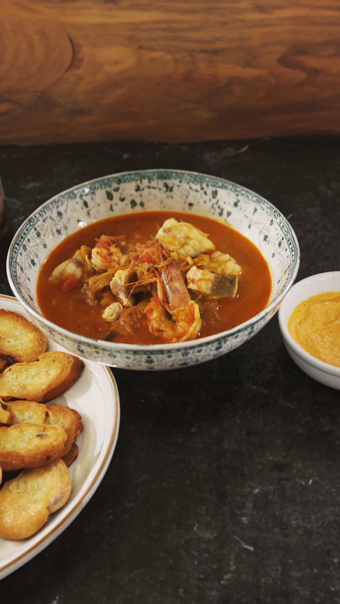 Bouillabaisse met rouille