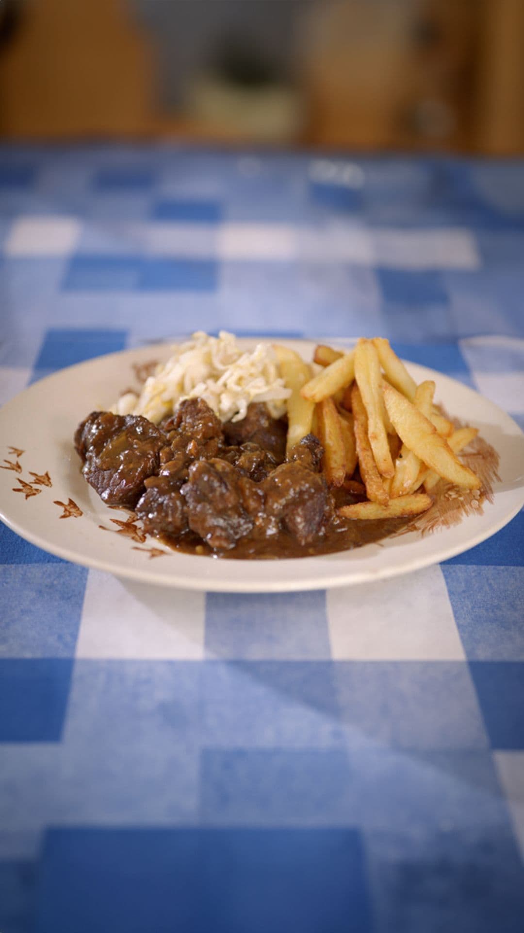 Stoofvlees-friet
