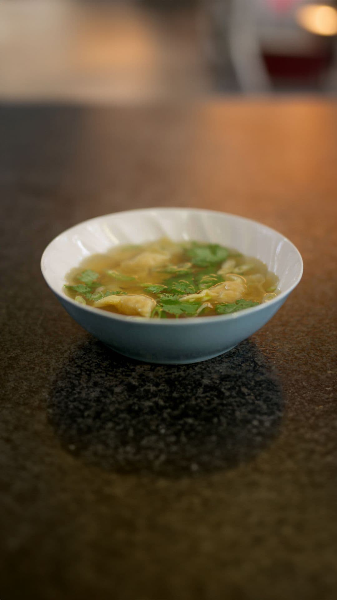 Heldere wontonsoep