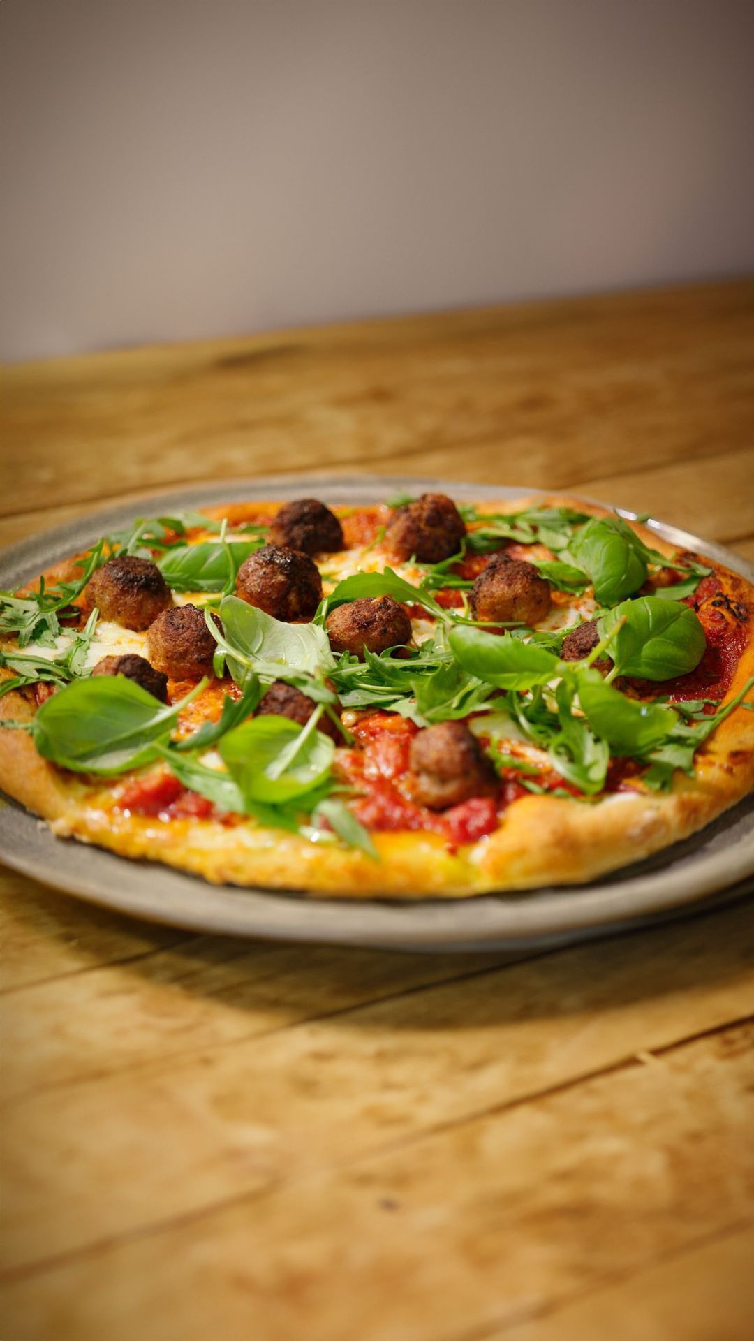 Pizza gehaktballetjes